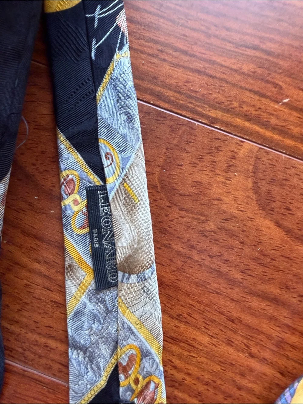 Two Leonard of Paris Men’s Neck Ties - (Rare)